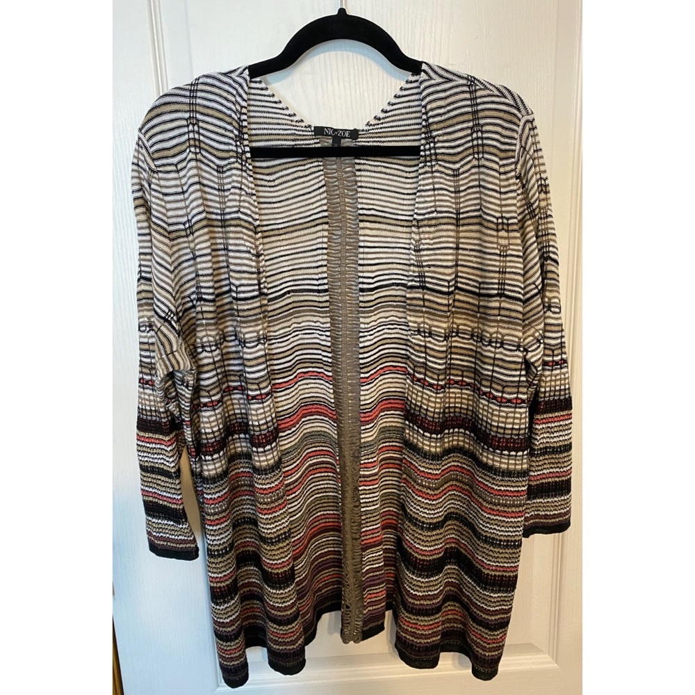 NIC+ZOE Short Sleeve Cardigan Sweater